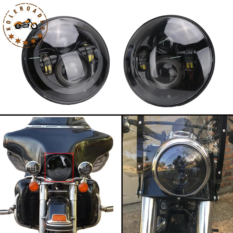 Motorcycle Angel Eye DRL Turn Signal Lamp for Harley Fat Boy Fatboy