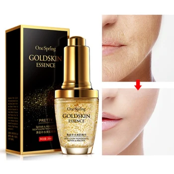 

24K Gold Face Serum Moisturizer Essence Cream Whitening Day Creams Anti Aging Anti Wrinkle Firming lift Skin Care