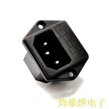 

AC-03 AC power outlet with fuse socket with fixed full brass foot 15A / 250V (20 rats)