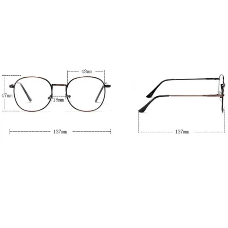 Мужские и женские эластичные металлические очки Оптические очки оправа для очков очки
