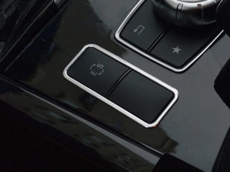  ES Button Cover Trim Frame for Mercedes Benz E Class demo (2)