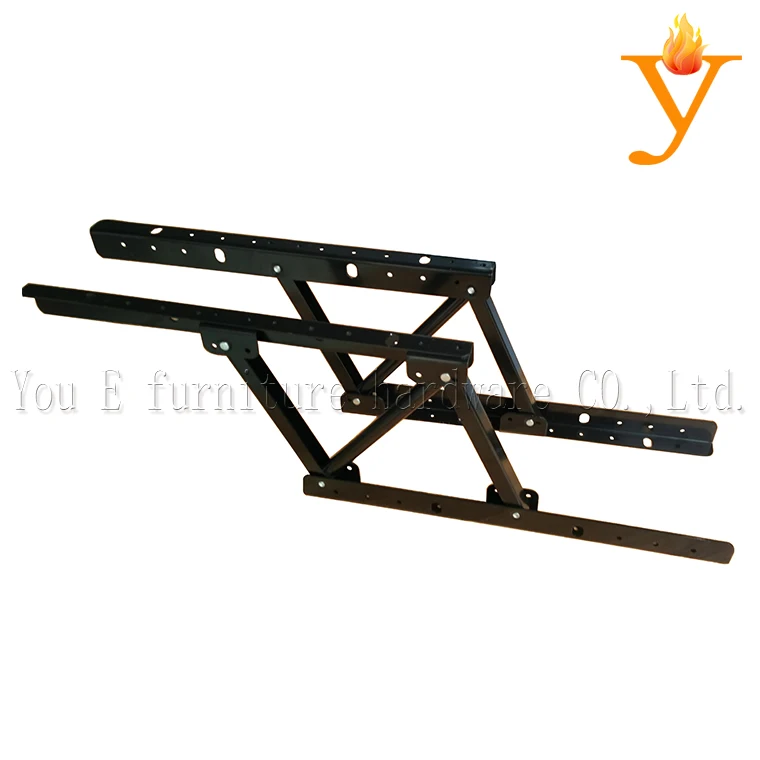 

high quality furniture hardware transform coffee table mechanism computer table frame B02