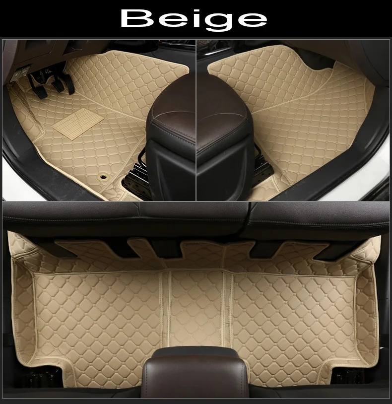 

Car floor mats for Toyota Camry RAV4 Prius Prado Highlander Sienna zelas verso 5D car-styling carpet liner