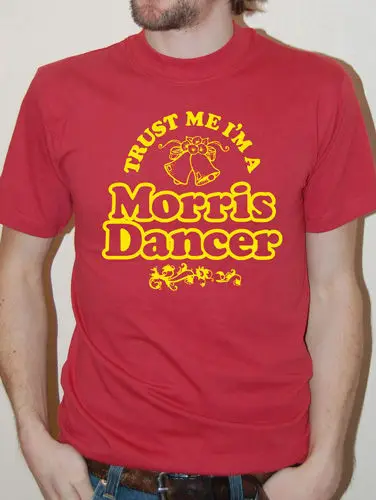 Trust Me I'm A Morris Dancer/Футболка Новые футболки всех размеров Забавные топы новые