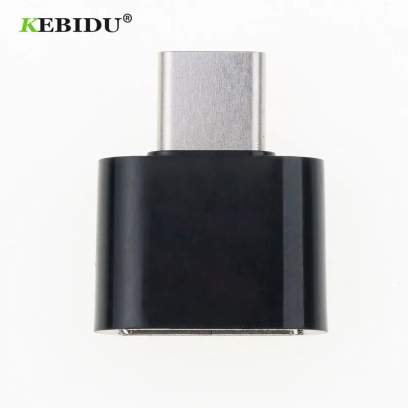

KEBIDU Type C USB-C OTG Converter USB Female to Type C Male Converter USB 3.0 Type-C OTG Cable Adapter for Android Phones