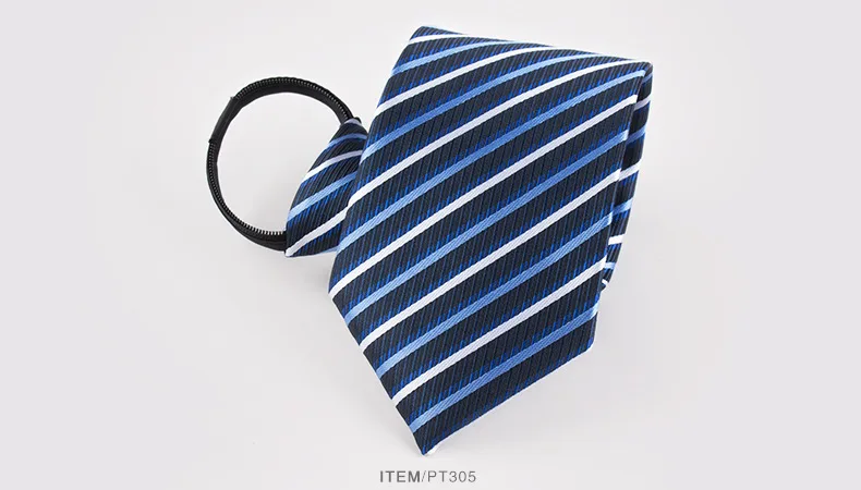TagerWilen 8 см галстук для мужчин на молнии Тонкий узкий ленивый галстук легко тянет веревку галстук корейский стиль полосатый горошек свадебный T-113