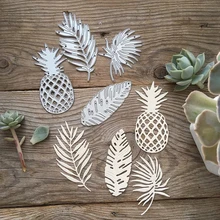 

Pineapple Banana Leaf Metal Cutting Dies for Scrapbooking DIY Card Album Embossing Card Making Paper Decor New 2019
