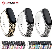 LEMFO красочные браслеты для Xiaomi Mi группа 4 Спорт Смарт-браслет часы силиконовый ремешок для Xiaomi Mi группа 4 ремешок на запястье