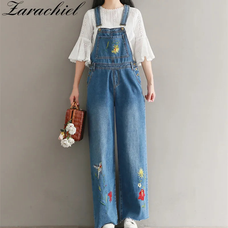 Aedvoouer Women's Baggy Overalls - Plus Size Cotton Linen Jumpsuit With Wide Leg Harem Pants Style, A-Suspender Green