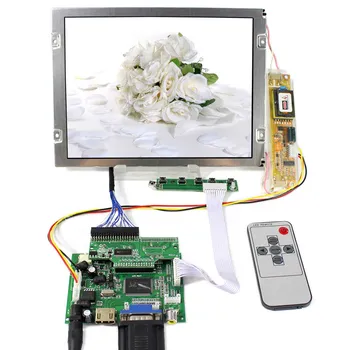 

HDMI+VGA+2AV LCD Controller Board With 8.4inch 640x480 AA084VC03 LCD Screen