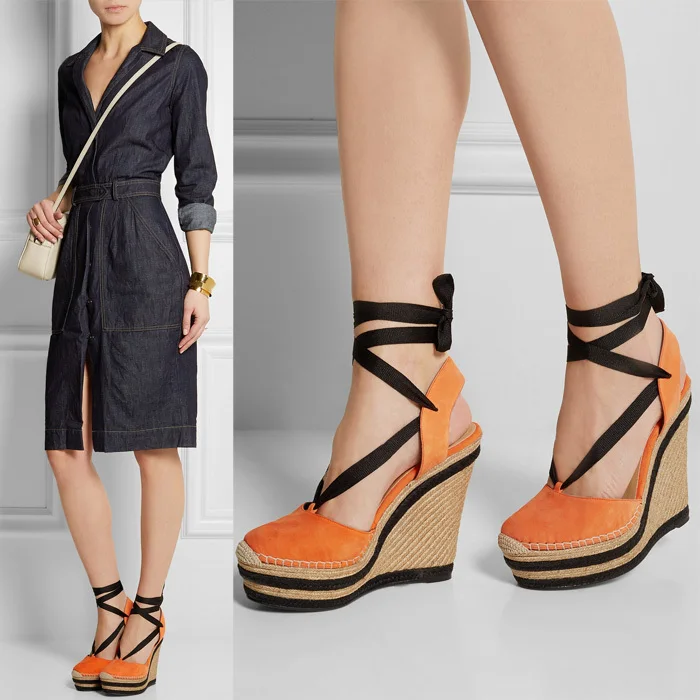 designer espadrilles wedges