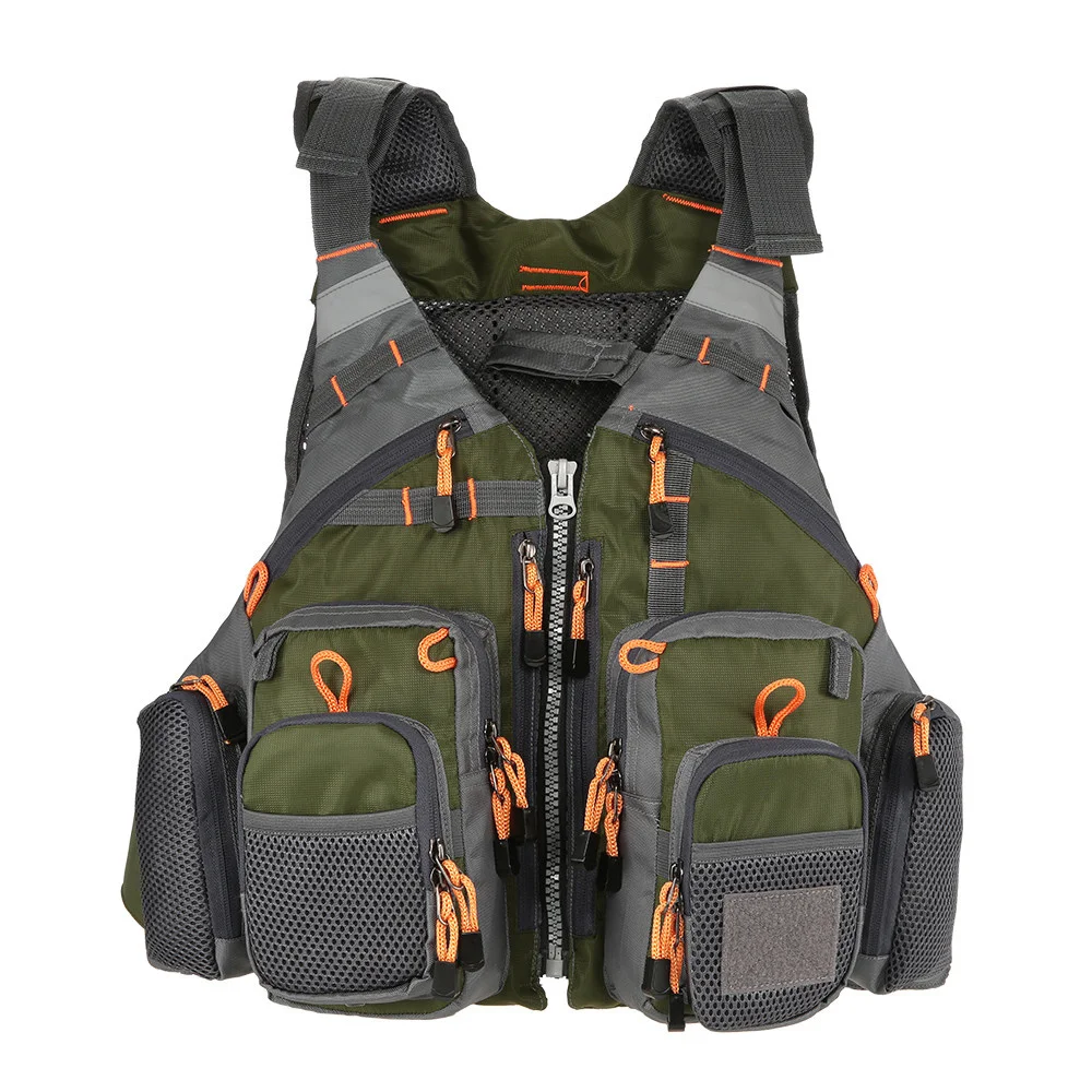 

Outdoor Sport Fishing Colete Salva-Vidas Breathable Swimming Safety Waistcoat Survival Utility Vest Colete Salva-Vidas