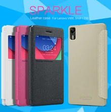 Для Lenovo Vibe Shot Z90 телефон случаях Nillkin Sparkle чехол для Lenovo Z90 мобильного телефона защитная крышка