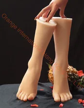 Top Quality Foot Fetish Toys,Solid Silicone Vagina Feet,Adult Toys for Adult,Lifelike Skin Fake Feet Vaginal Masturbator, FT-010