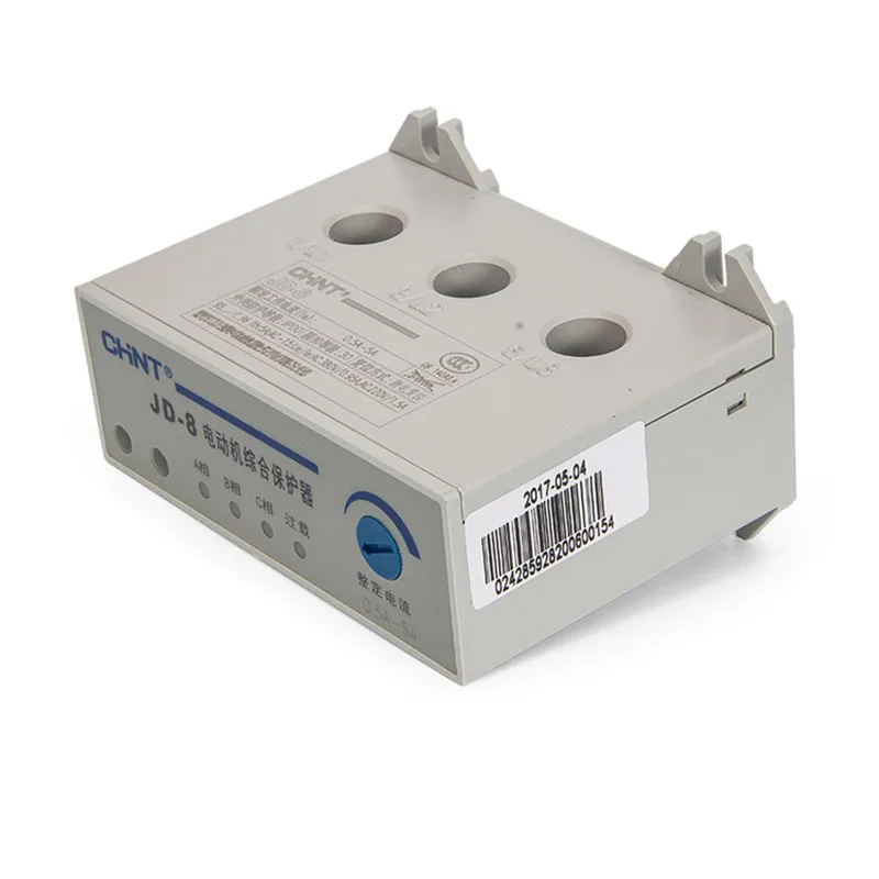 CHINT 5A/20A/80A/160A ток перегрузки и потери фазы двигателя защитная защита реле 220 В 380 20A