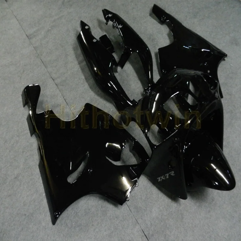B Пользовательские мотоцикла на одно изделие для KAWASAKI ZX7R 1996 1997 1998 1999 2000 2001 2002 2003 двигатель Обтекатель+ болты+ orange - Цвет: B