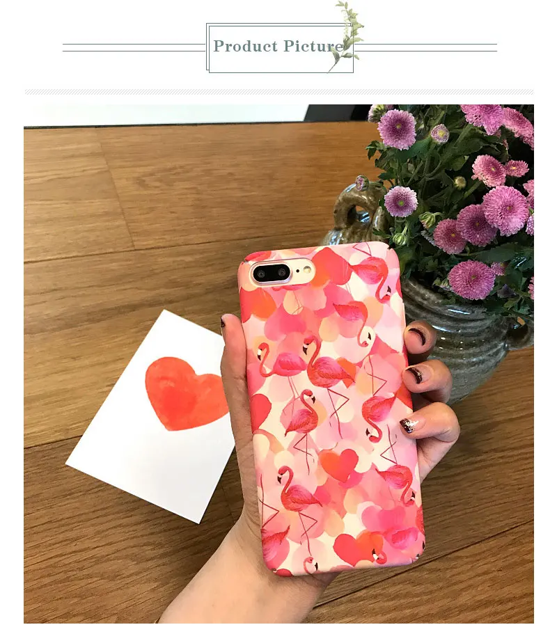 Flamingo Luxury Case For iPhone 8 8plus 7 7 Plus Cases Clear Phone Case For iphone 6 s 6s Plus X XR XS Max Cases Cover Coque Bag (8)