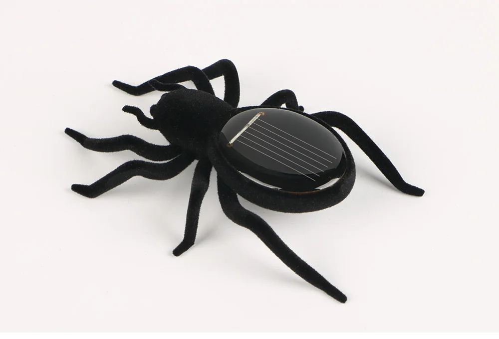 Автоматический солнечный паук Тарантул Обучающий робот страшный гаджет против насекомых игрушка-трюк солнечная игрушка Juegos детская игрушка робот игрушка G