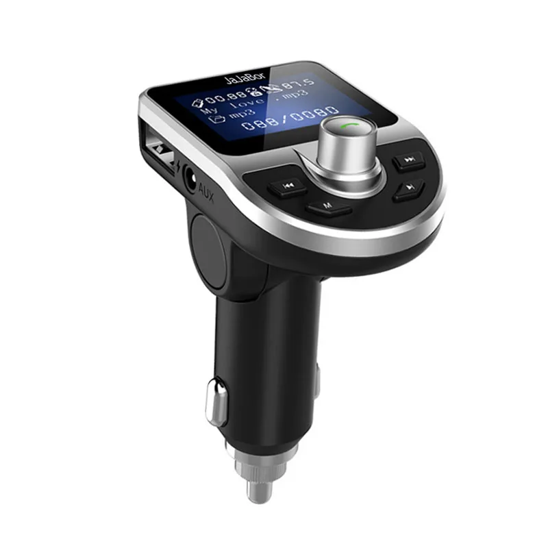 Автомобильный комплект jajabor с Bluetooth громкой связью fm передатчик AUX аудио MP3 плеер