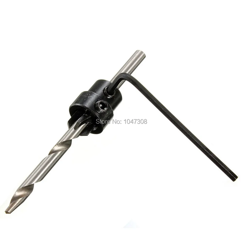 Tapered Drill Bit and Countersink Set, 22 Pc