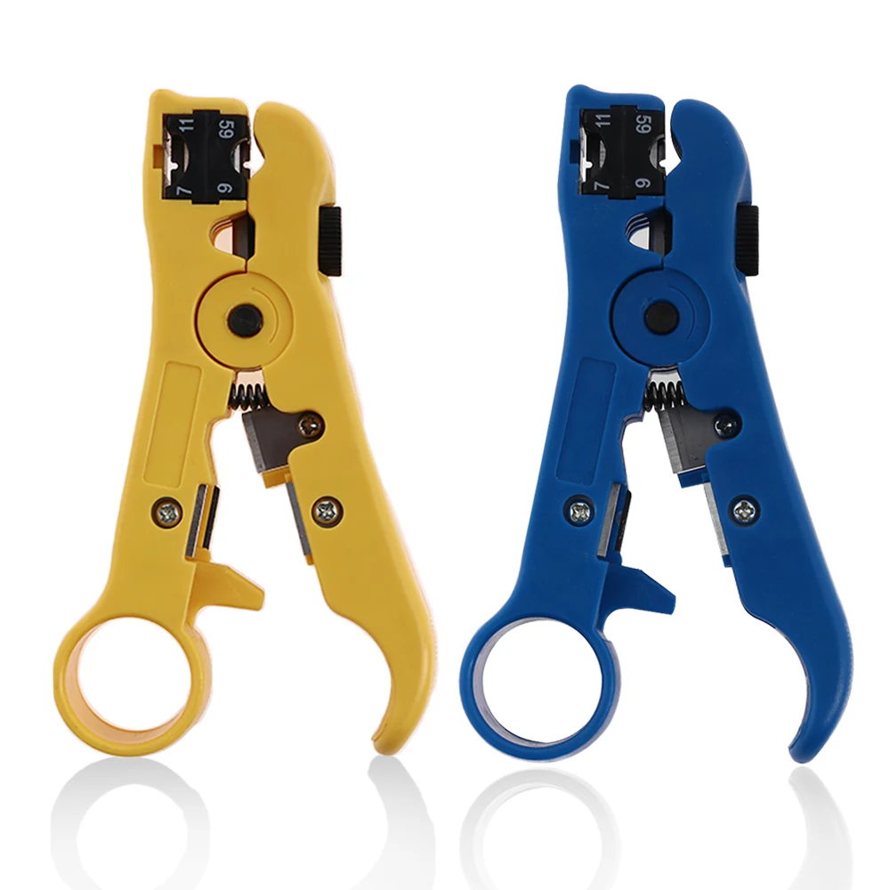 Universal Adjustable Wire Coax Coaxial Stripping Tool Rg59 Rg6 Rg7 Rg11