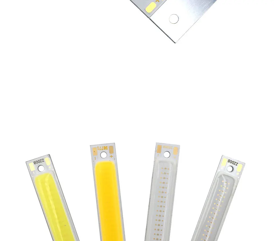 608mm Battery Powered 3.7V COB LED Light Source Strip Lamp DC3-4V Warm Cool White Blue Red Color Bulb for DIY Lighting (8)