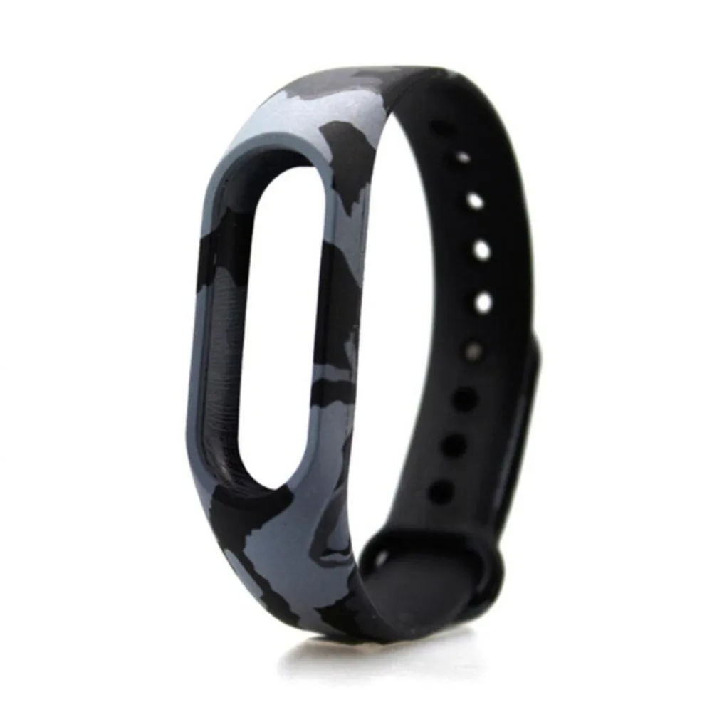 2017 Новый силиконовый сменный ремешок для Miband 2 Xiaomi Mi band умный браслет двойной цвет