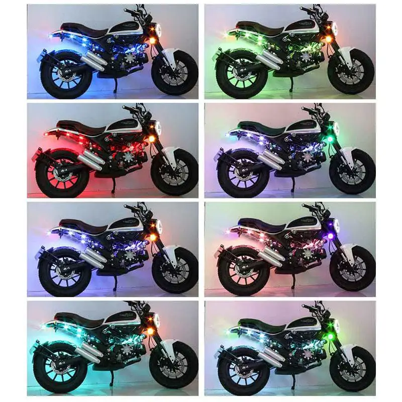 Автомобильный RGB светодиодный светильник s Красочные Декоративные атмосферные лампы Авто RGB дорожка напольный светильник автомобильный интерьерный светильник с пультом дистанционного управления