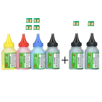 

6 Color toner Powder + 6 chip CF400A 201A CF400 toner cartridge for HP Color LaserJet Pro M252dn M252n MFP M277dw M277n M274n