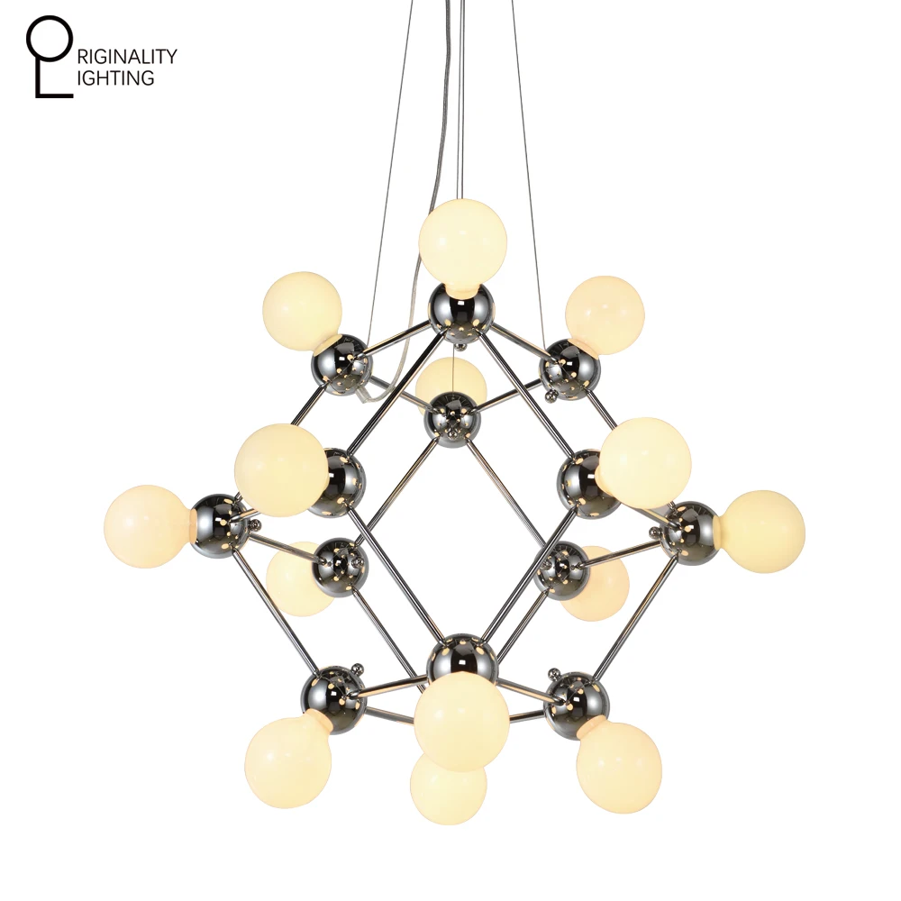 

LINA 14-LIGHT CHANDELIER suspension luminaire light fixture candlestick / lamp stand Hanging lamp Ceiling chandelier retro lamp