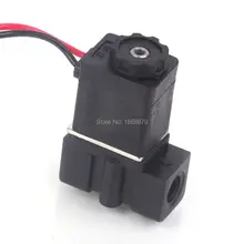 1/4 ''1/8'' Соленоидный клапан для воды, воздуха, газа, масла, управление потоком, нормально закрытый DC 12V 24V или AC 220V