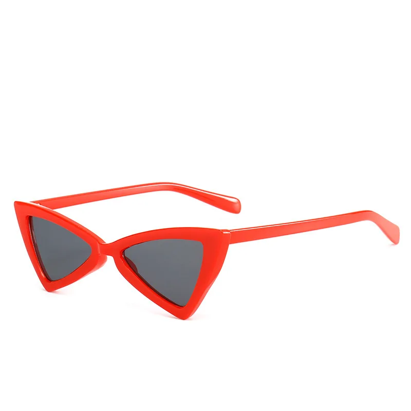 

Triangular Women Sunglasses with Protection Love Sexy Retro Cat Eye Vintage Sunglasses uv Cheap Glasses Shades Eyewear