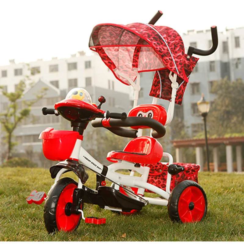 Folding and Shockproof Baby Tricycle Multifunctional Children Three Wheeled Cartbaby tricycle
