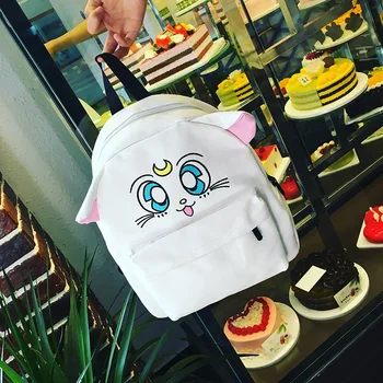 

stacy bag 022117 hot sale kids cartoon canvas backpack student school bag