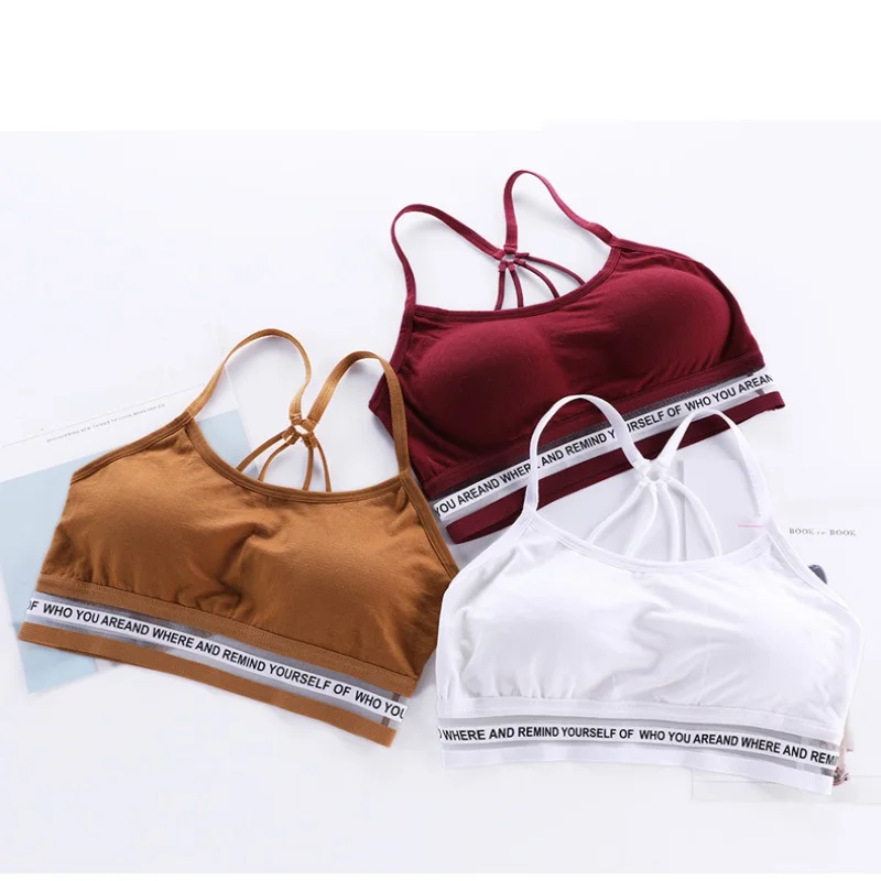 

2018 Women Crop Top Parachute Belt Lingerie Sexy Wire Free Seamless Push Up Bras
