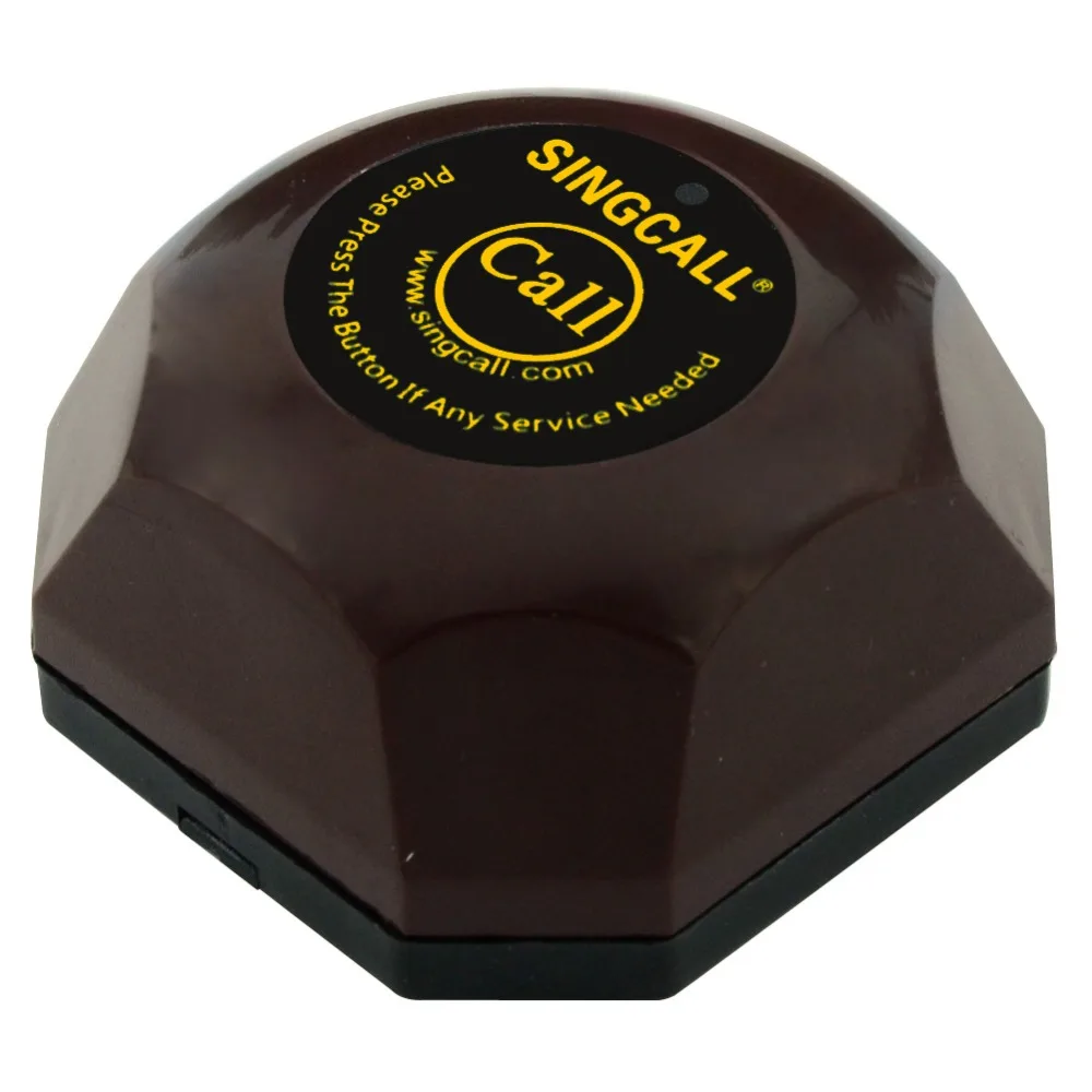SINGCALL Guest Call Wireless Paging System Alarm Call Service 1 APE6900 New Watch with 10 Pager Buttons APE560