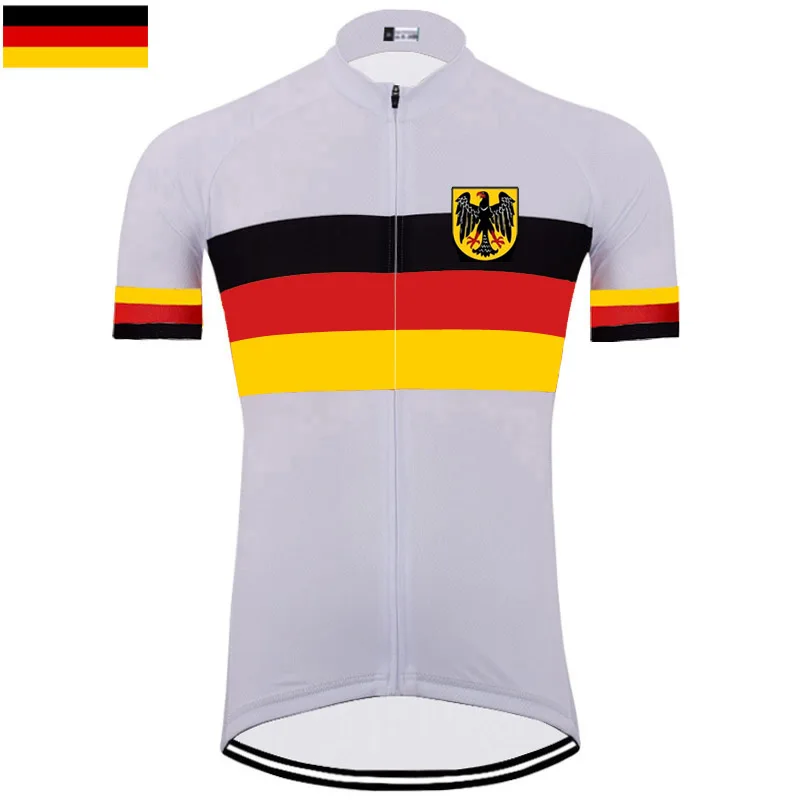 white cycling jerseys