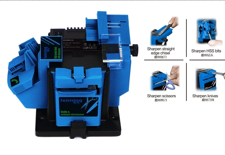 220 В многофункциональная электрическая точилка для ножей, сверл, долото ножницы, многофункциональная Бытовая шлифовальная машина