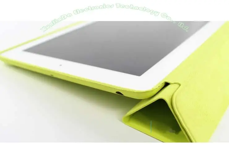1 шт. Фирменная Новинка Официальный Мода Smart Case для Apple iPad 4/3/2 ультра тонкий раскладной чехол Чехол + Экран пленки нет: I4001