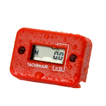 

Waterproof Moto Counter Tachometer RPM Meter Motor Glider Snowmobile for gasoline engine Red RL-HM012 Free shipping