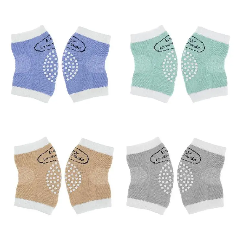 

Toddler Kids Kneepad Protector Soft Thicken Terry Non-Slip Dispensing Safety Crawling Baby Leg Warmers Well Knee Pads For Child