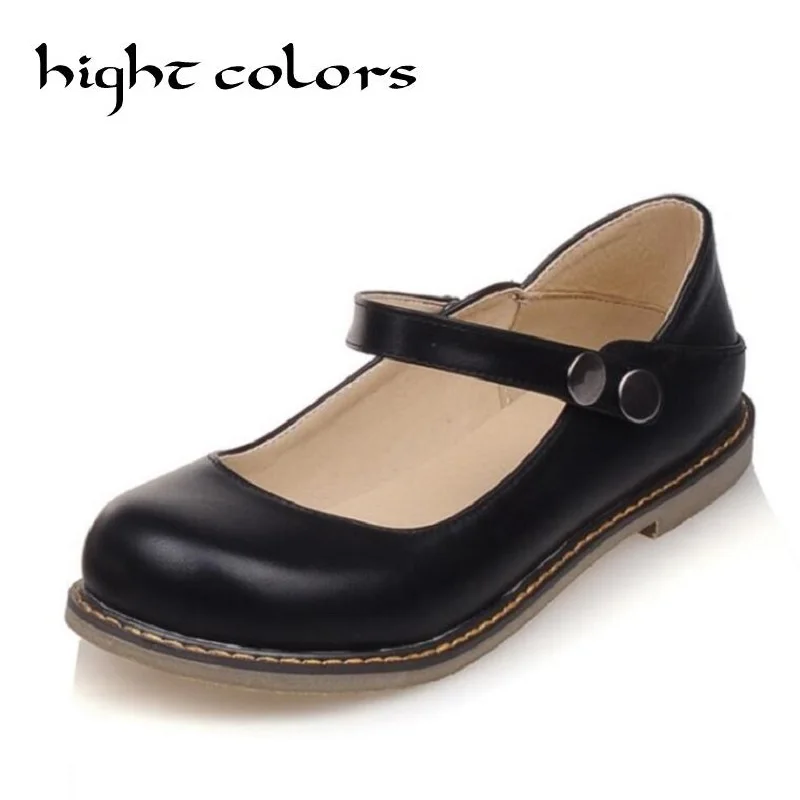 New Girl Shoes Two Ways Flat Comfortable Single Shoes Vintage Cute