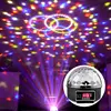 24 W Control de sonido etapa luz 8 colores 220 V 110 14 + 3 modos LED Magic Crystal Ball lámpara DMX Disco luz láser boda fiesta lámpara ► Foto 3/6