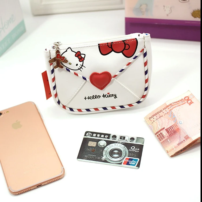 Дорожная косметичка Hello Kitty из ПВХ новейшие модные красные и белые классические