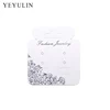 100pcs New Design 3 style Rectangle Earring Display Cards Jewelry Holder Gift Shop Tags Wholesale ► Photo 2/6