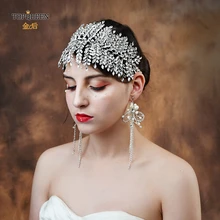 TOPQUEEN HP238 Модные женские ювелирные украшения Фея Корона короны для торжеств красивые волосы принцессы Свадебные заколка для невесты