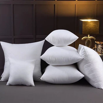 

Solid color cushion core Memory cotton filling Multi Size optional It can be used as backrest pillow, pillow and ordinary pillow