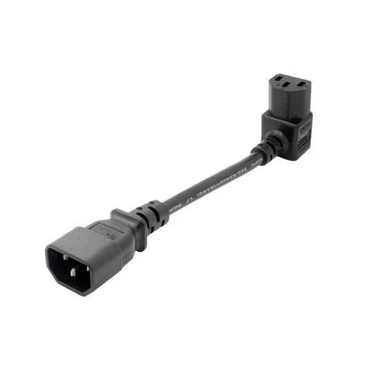 Удлинительный кабель питания IEC 320 C14 с разъемом Папа папа и мама C13 PDU/папа 90