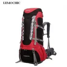 LEMOCHIC Высокая наружная альпинистская походная альпинистская сумка большой емкости дорожный рюкзак ширали багажный холщовый рюкзак