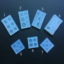 1 шт. мини кекс, печенье в форме мороженого силиконовые Expoxy формы УФ смолы формы кулон инструменты ювелирные изделия